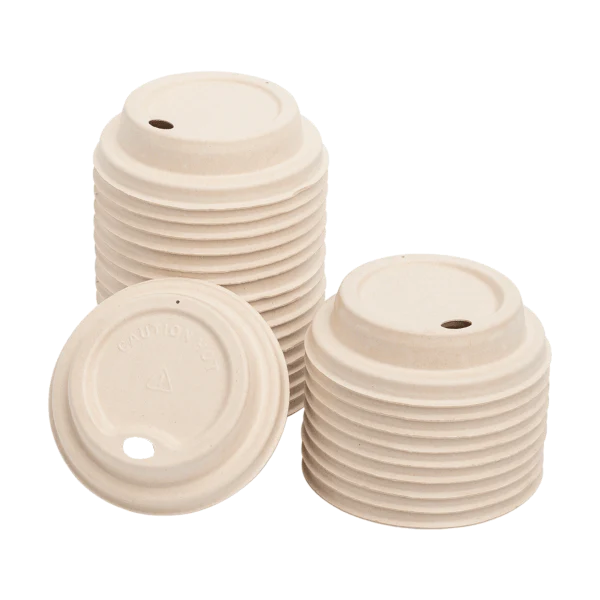 Karat Earth - Bagasse Sipper Dome Hot Lids