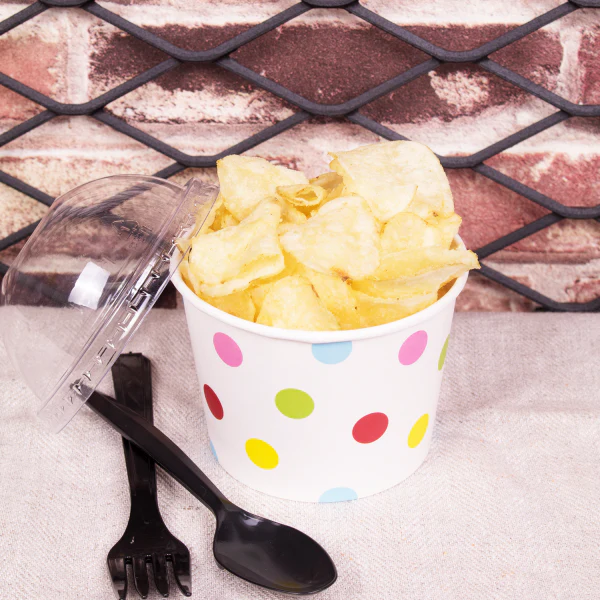 Karat - Cold & Hot Paper Food Containers (Dot)