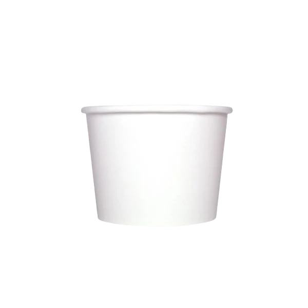 Karat - Cold & Hot Paper Food Containers (White)