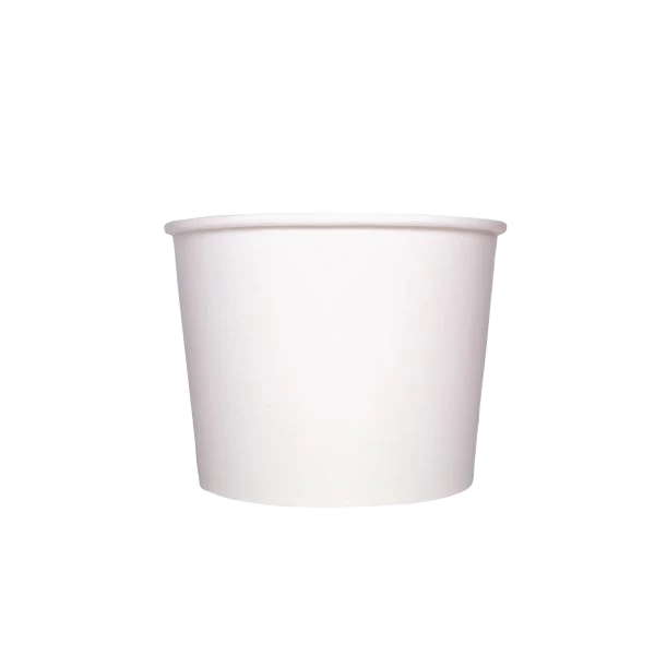 Karat - Cold & Hot Paper Food Containers (White)