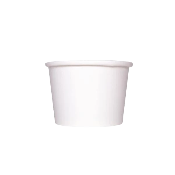 Karat - Cold & Hot Paper Food Containers (White)