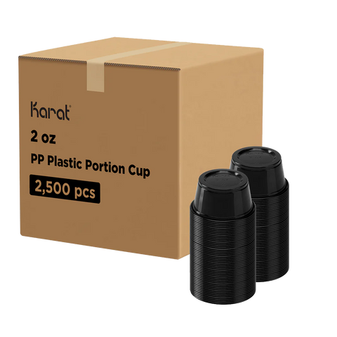 Karat - Black Portion Cups