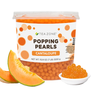 Tea Zone Cantaloupe Popping Boba