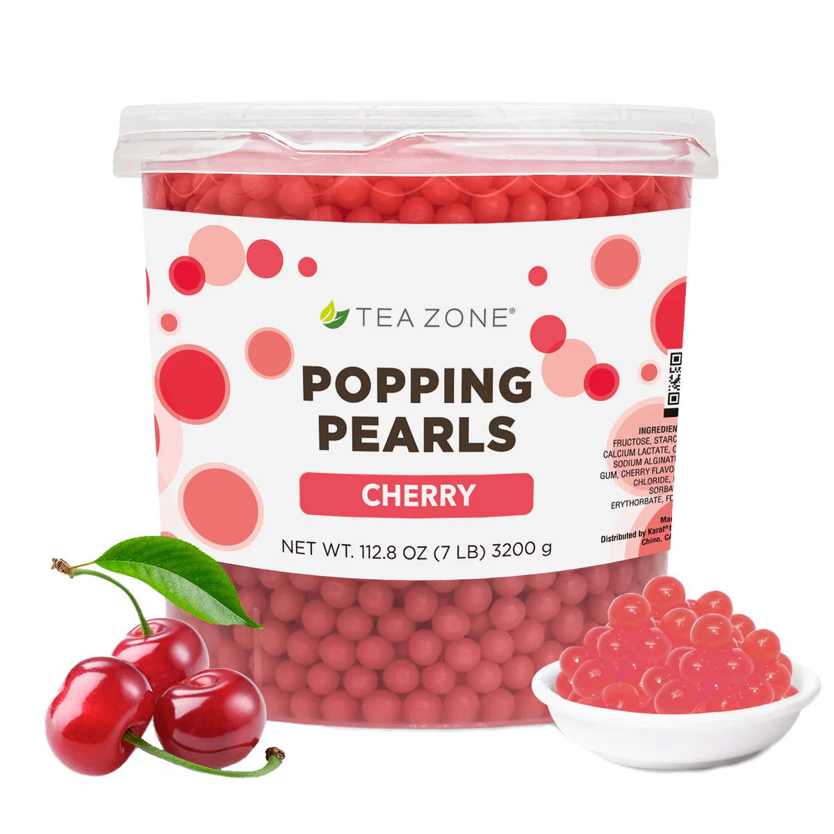 Tea Zone Cherry Popping Boba