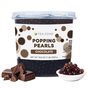 Tea Zone Chocolate Popping Boba