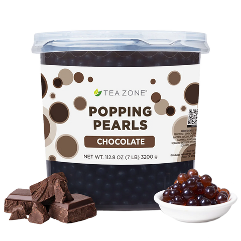 Tea Zone Chocolate Popping Boba