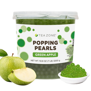 Tea Zone Green Apple Popping Boba