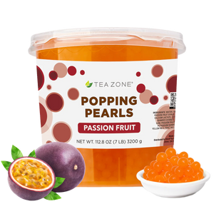 Tea Zone Passion Fruit Popping Boba