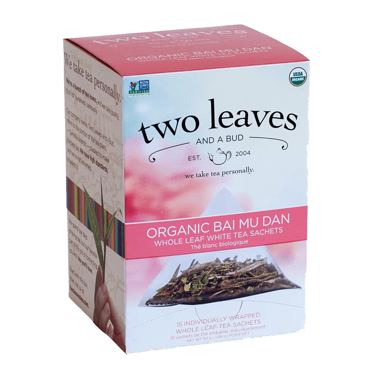 Two Leaves Bai Mu Dan Tea Sachets