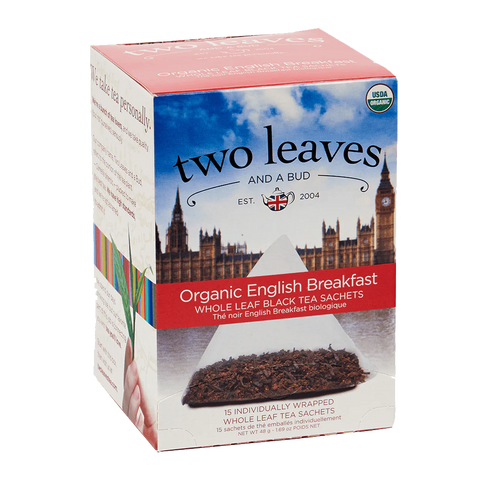 Two Leaves English Breakfast Tea Sachets