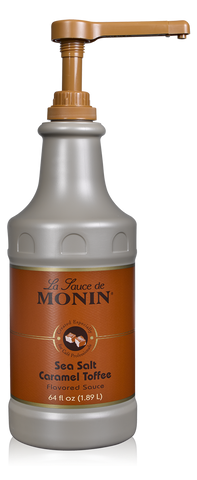 Monin Sea Salt Caramel Toffee Sauce