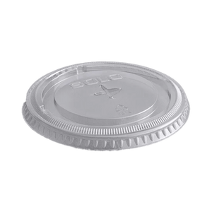 Solo - Clear Flat Lids