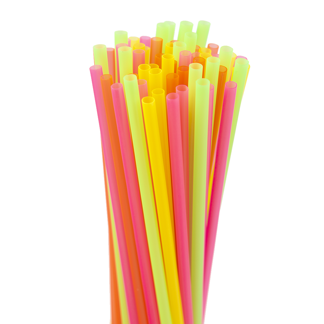 Stir Sticks - Neon Cocktail Straw