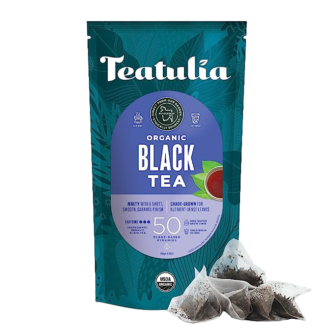 Teatulia Organic Black Tea Unwrapped