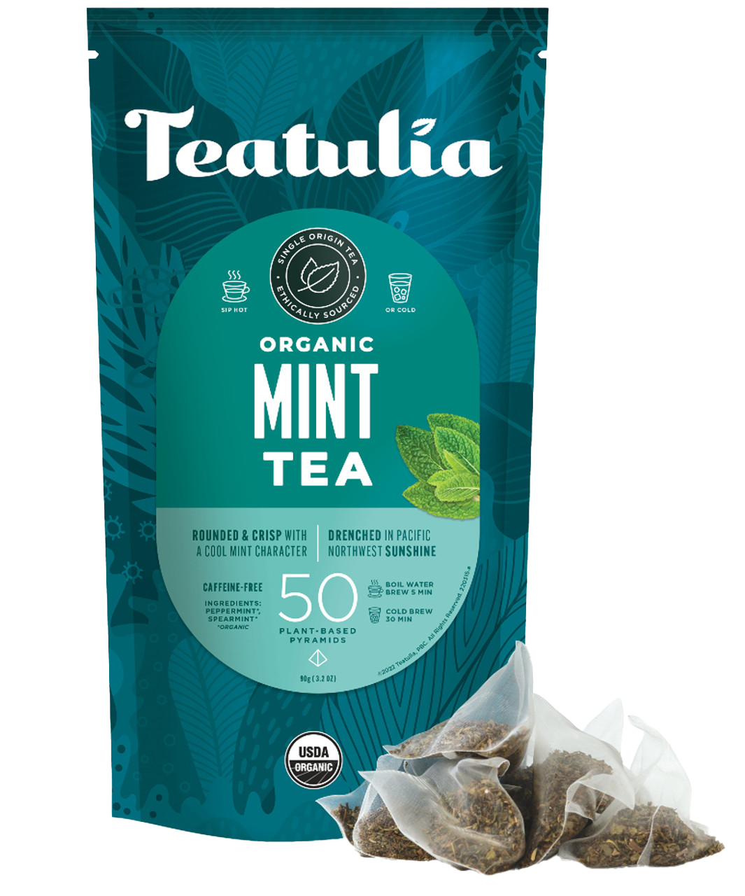 Teatulia Unwrapped Mint Herbal Tea