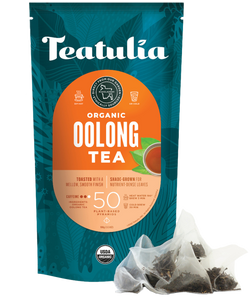 Teatulia Organic Oolong Tea Unwrapped