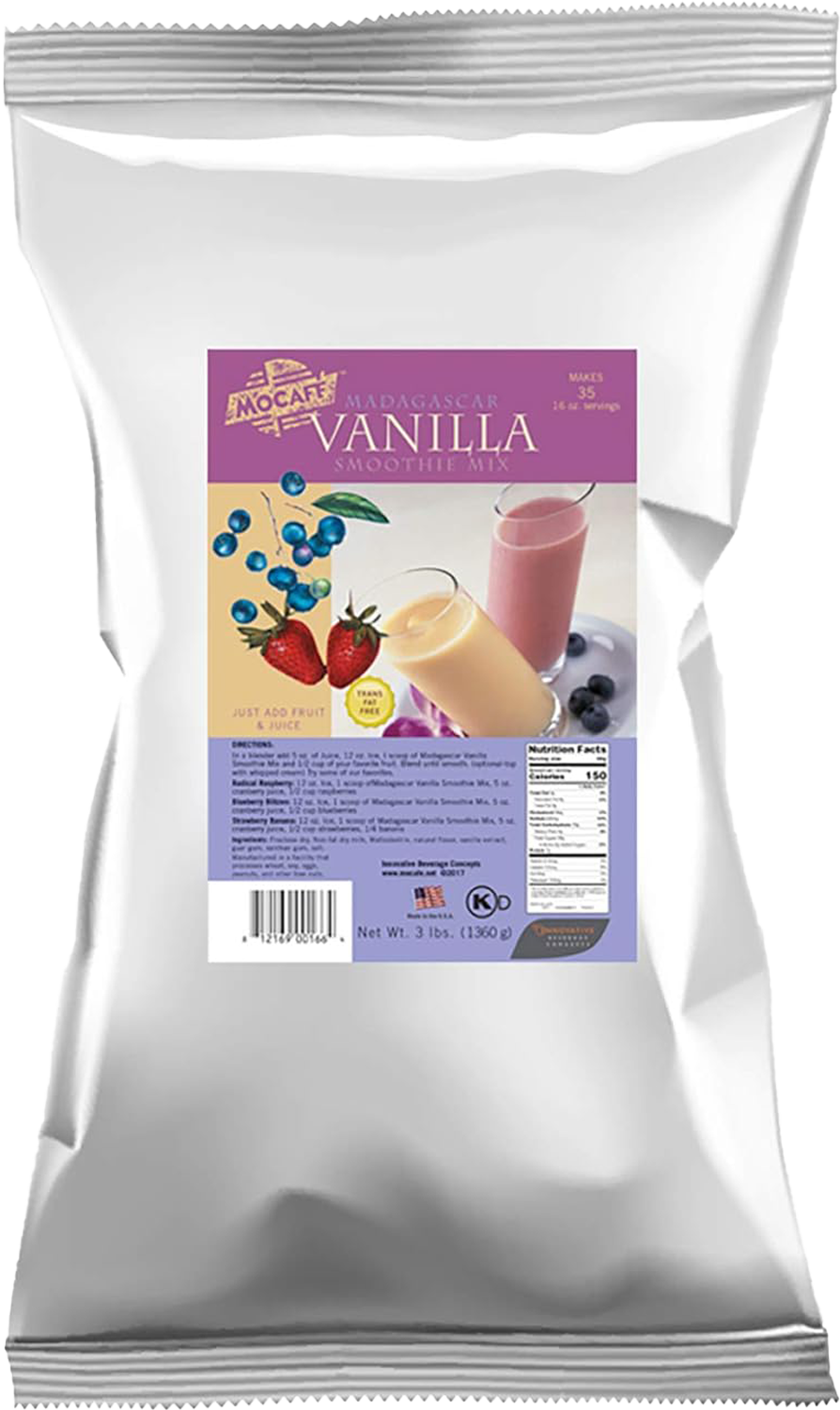 Mocafe Madagascar Vanilla Smoothie Base