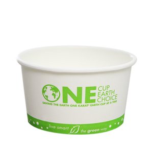 Eco Friendly Cold/Hot White Food Container 16oz