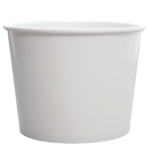 Cold/Hot White Food Containers
