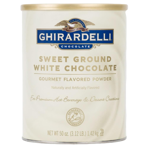 Ghirardelli Sweet Ground White Chocolate Powder