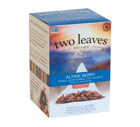 Two Leaves Alpine Berry Tea Sachets