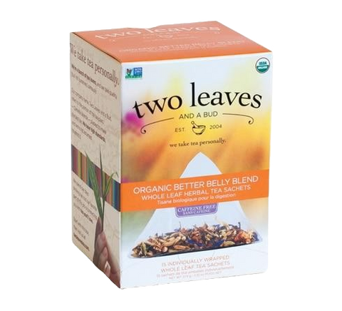 Two Leaves Better Belly Blend Tea Satchets