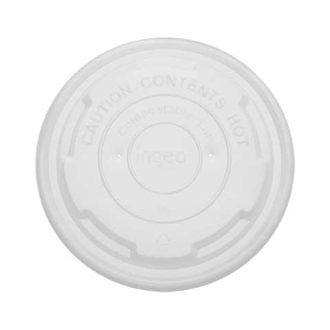 Compostable Cold/Hot Food Container Lid