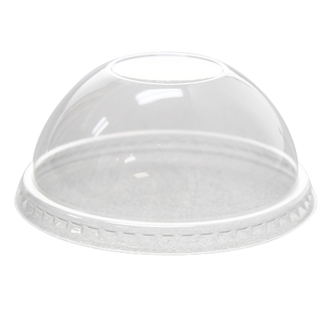 Cold/Hot White Food Container Dome Lids