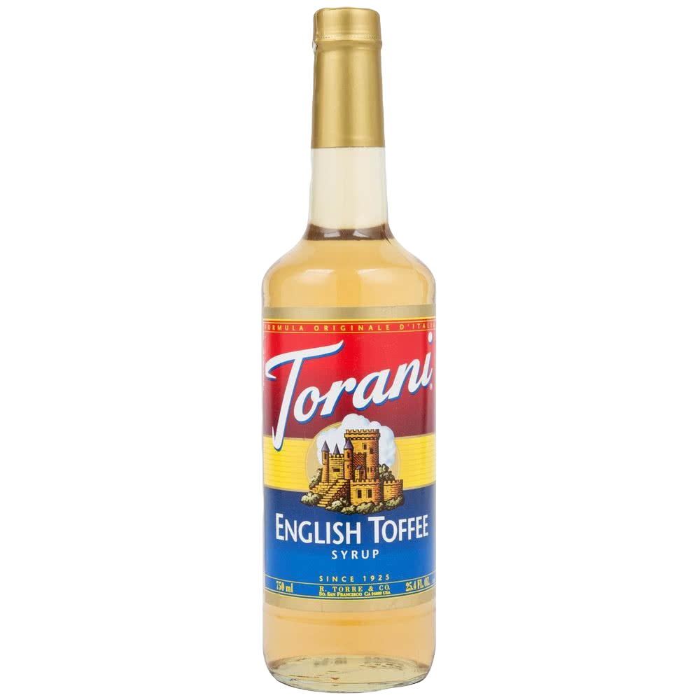 Torani English Toffee Syrup