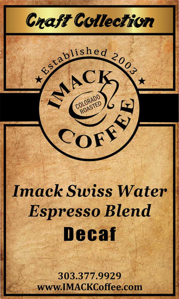 Imack Swiss Water Decaf Espresso Blend
