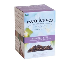 Two Leaves Jasmine Petal Green Tea Sachets