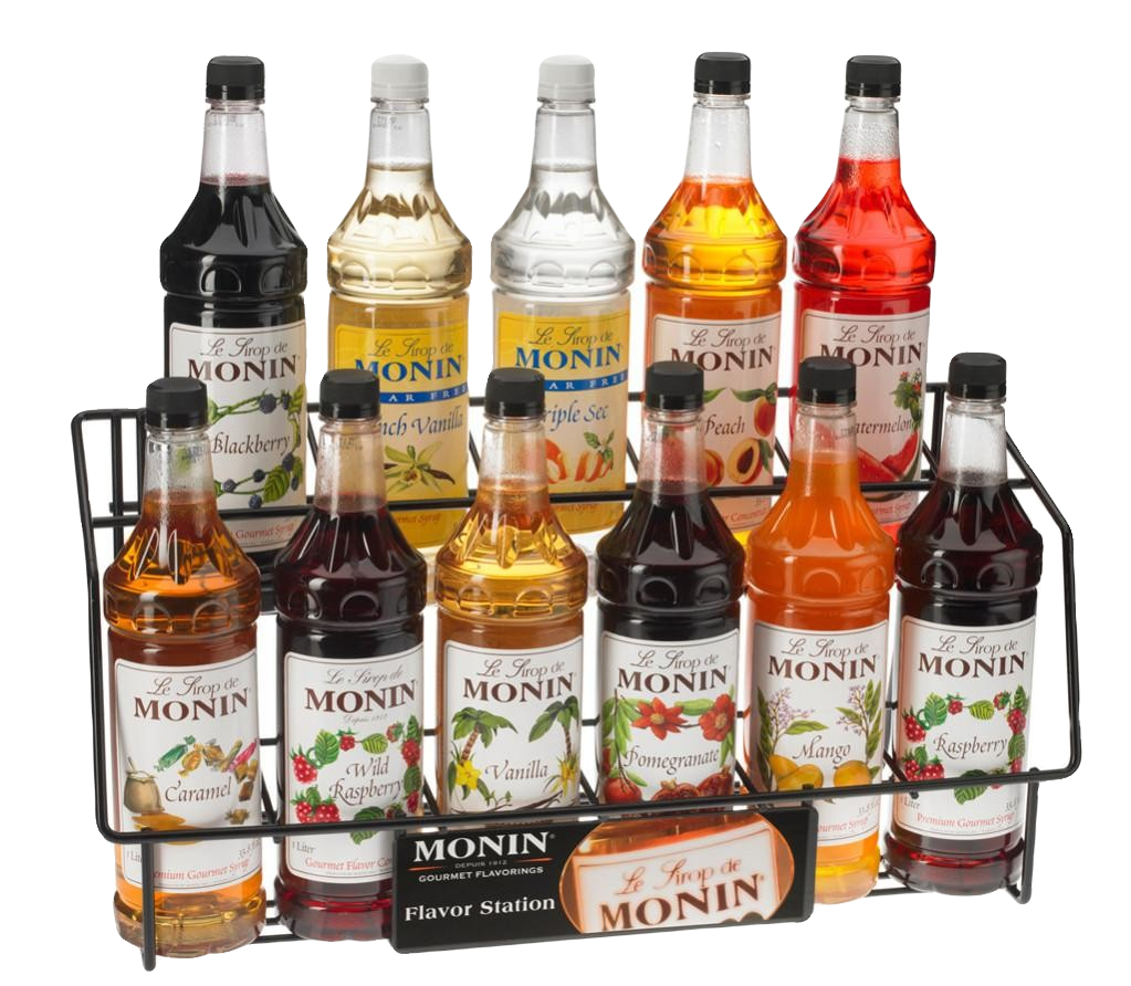 Monin Rack for 11 Syrup Bottles