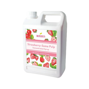 Bossen Strawberry Syrup - Some Pulp
